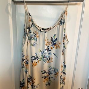Floral print tank